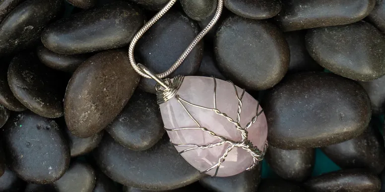 PINK QUARTZ HANDCRAFTED JEWELRY
