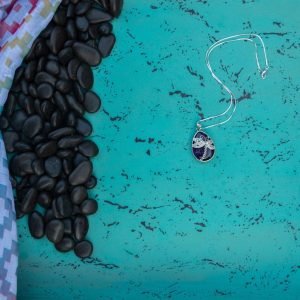 Amethyst Butterfly Pendant